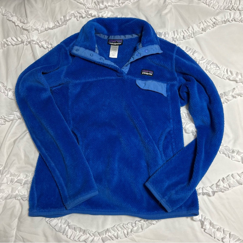 Patagonia Vibrant Blue Fleece Small